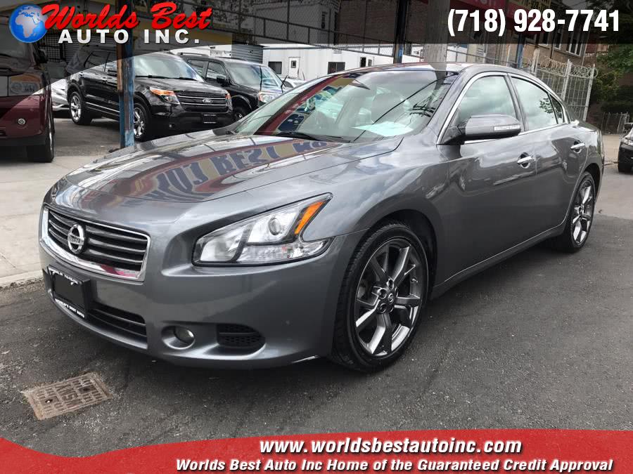 2014 Nissan Maxima 4dr Sdn 3.5 SV w/Sport Pkg, available for sale in Brooklyn, New York | Worlds Best Auto Inc. Brooklyn, New York