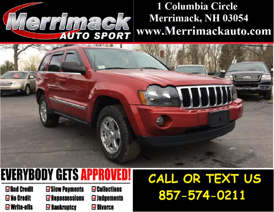 2006 Jeep Grand Cherokee 4dr Limited 4WD, available for sale in Merrimack, New Hampshire | Merrimack Autosport. Merrimack, New Hampshire
