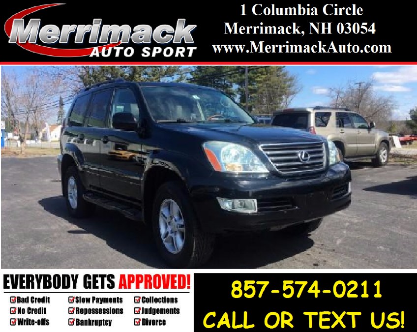 2007 Lexus GX 470 4WD 4dr, available for sale in Merrimack, New Hampshire | Merrimack Autosport. Merrimack, New Hampshire