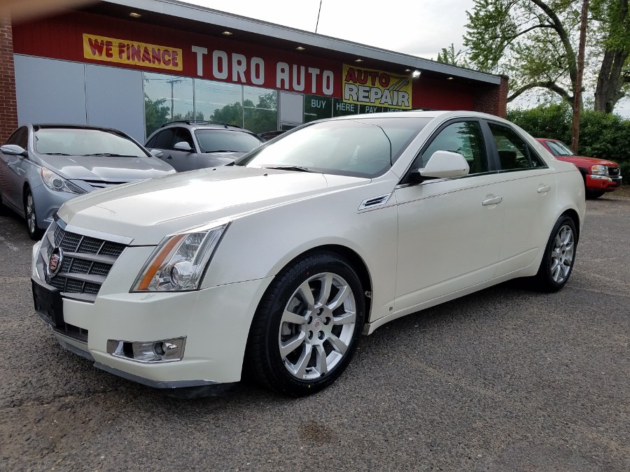 2009 Cadillac CTS 4dr Sdn AWD w/1SB Navi, available for sale in East Windsor, Connecticut | Toro Auto. East Windsor, Connecticut