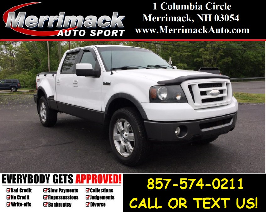 2008 Ford F-150 4WD SuperCrew Flareside 150" FX4, available for sale in Merrimack, New Hampshire | Merrimack Autosport. Merrimack, New Hampshire
