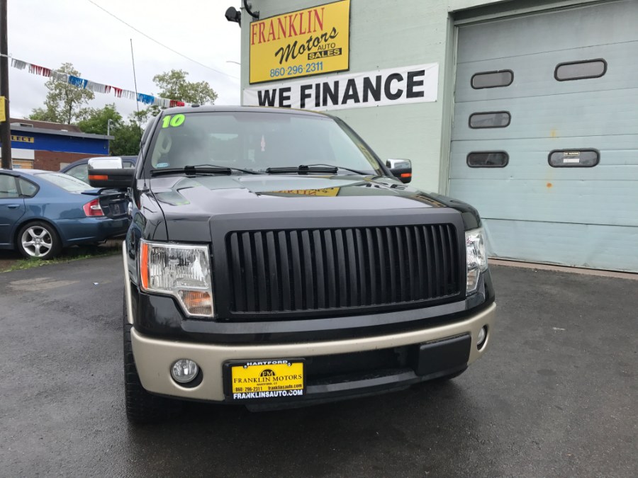 2010 Ford F-150 2WD SuperCrew 145" King Ranch, available for sale in Hartford, Connecticut | Franklin Motors Auto Sales LLC. Hartford, Connecticut