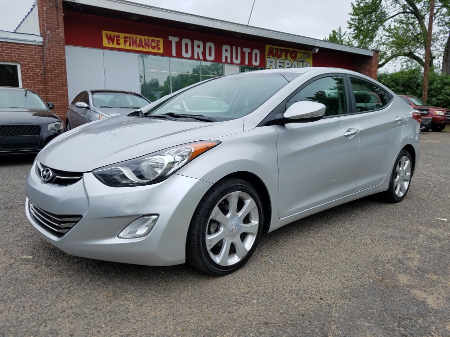 2013 Hyundai Elantra Limited Leather & Roof, available for sale in East Windsor, Connecticut | Toro Auto. East Windsor, Connecticut