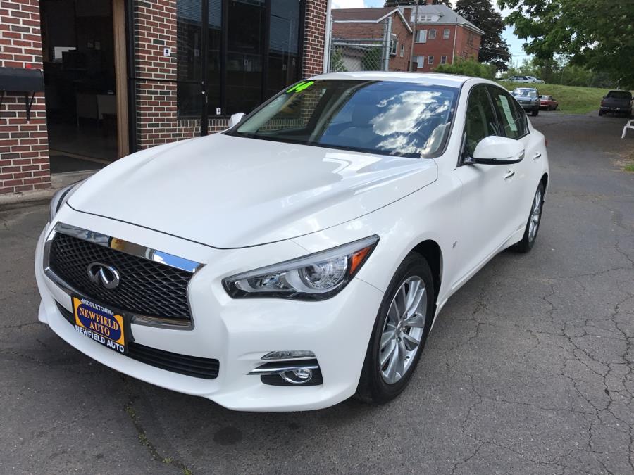 2014 Infiniti Q50 4dr Sdn Premium AWD, available for sale in Middletown, Connecticut | Newfield Auto Sales. Middletown, Connecticut