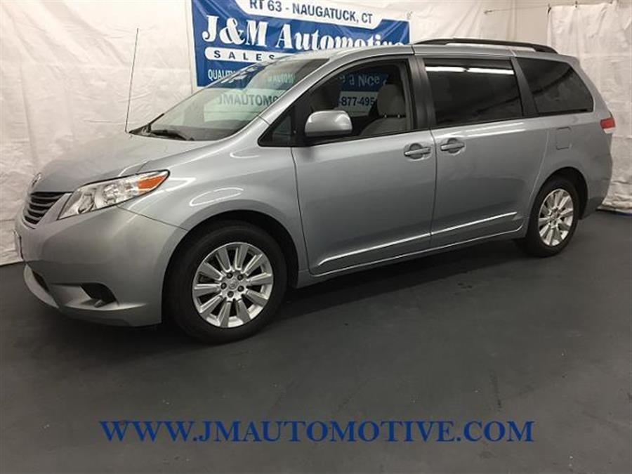 2014 Toyota Sienna 5dr 7-Pass Van V6 LE AWD, available for sale in Naugatuck, Connecticut | J&M Automotive Sls&Svc LLC. Naugatuck, Connecticut
