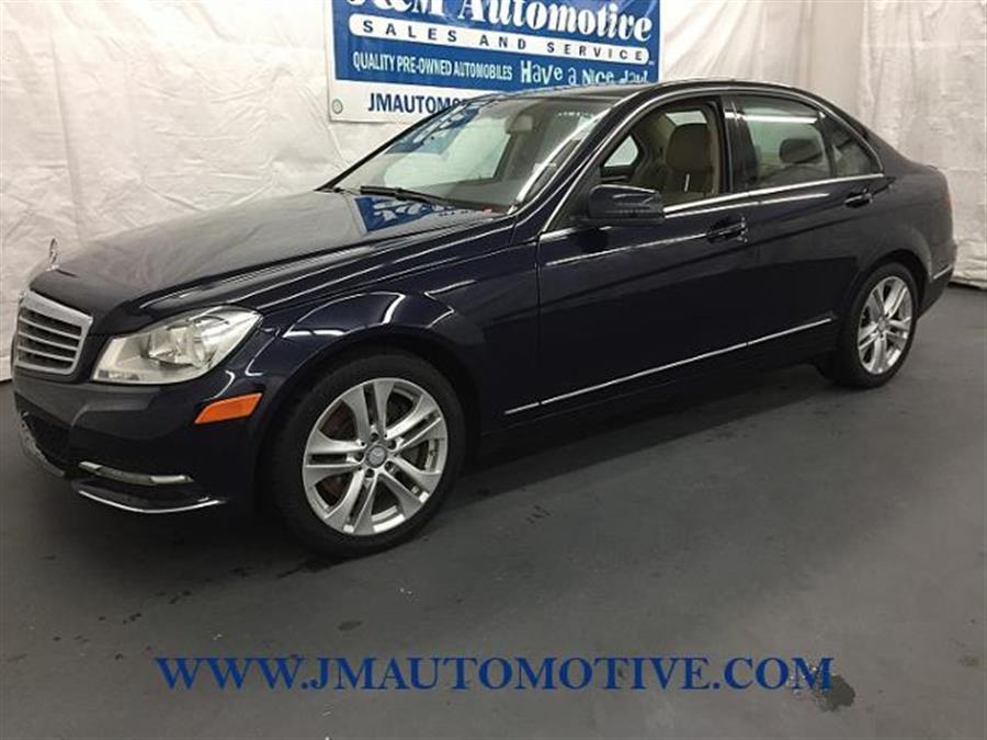 2013 Mercedes-benz C-class 4dr Sdn C 300 Luxury 4MATIC, available for sale in Naugatuck, Connecticut | J&M Automotive Sls&Svc LLC. Naugatuck, Connecticut