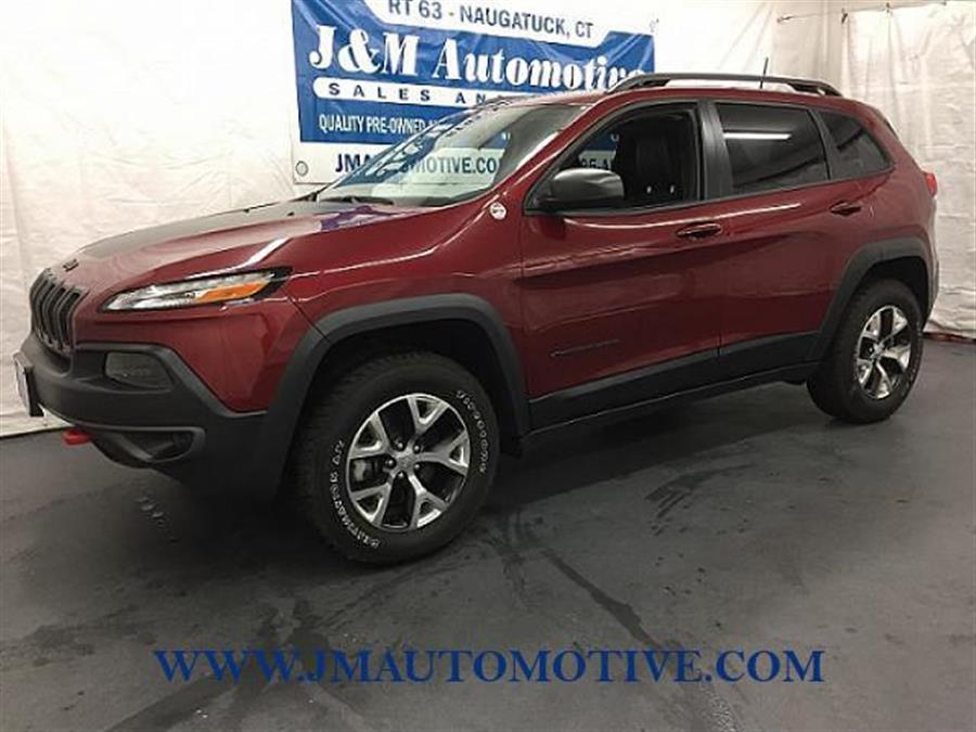 2016 Jeep Cherokee 4WD 4dr Trailhawk, available for sale in Naugatuck, Connecticut | J&M Automotive Sls&Svc LLC. Naugatuck, Connecticut
