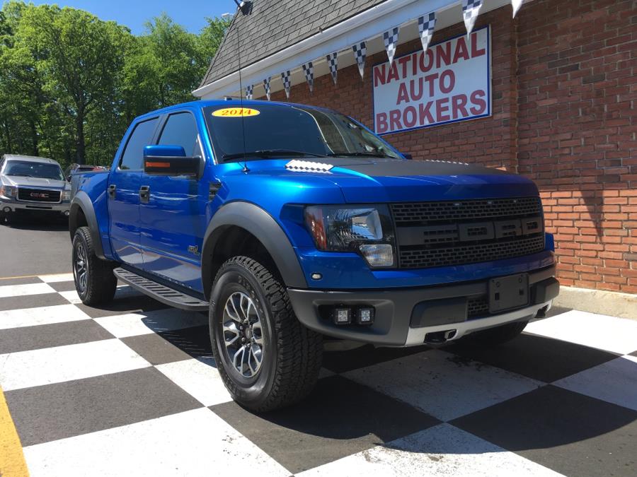 2014 Ford F-150 RAPTOR 4WD SuperCrew SVT, available for sale in Waterbury, Connecticut | National Auto Brokers, Inc.. Waterbury, Connecticut