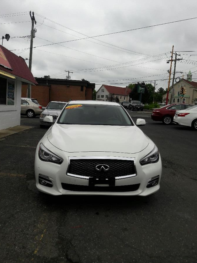 2014 Infiniti Q50 4dr Sdn Premium AWD, available for sale in Springfield, Massachusetts | Fortuna Auto Sales Inc.. Springfield, Massachusetts