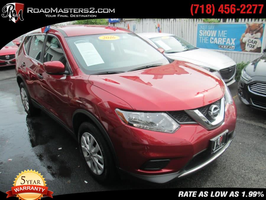 2016 Nissan Rogue S AWD, available for sale in Middle Village, New York | Road Masters II INC. Middle Village, New York