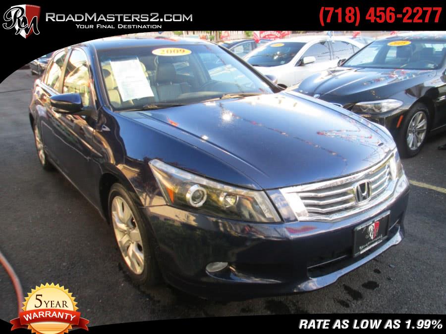 2009 Honda Accord Sdn EXL Navi Sunroof, available for sale in Middle Village, New York | Road Masters II INC. Middle Village, New York