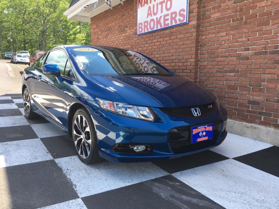 2013 Honda Civic Cpe 2dr Man Si, available for sale in Waterbury, Connecticut | National Auto Brokers, Inc.. Waterbury, Connecticut