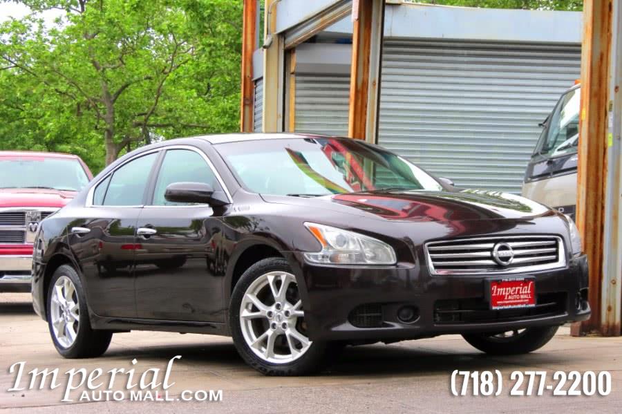2012 Nissan Maxima 4dr Sdn V6 CVT 3.5 SV w/Sport Pkg, available for sale in Brooklyn, New York | Imperial Auto Mall. Brooklyn, New York