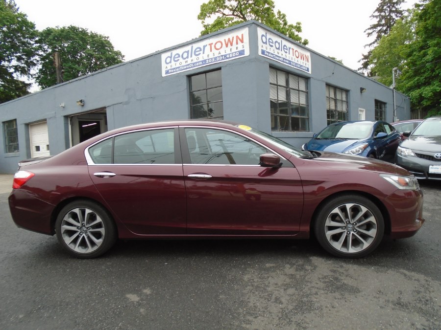 2014 Honda Accord Sedan 4dr I4 CVT Sport, available for sale in Milford, Connecticut | Dealertown Auto Wholesalers. Milford, Connecticut