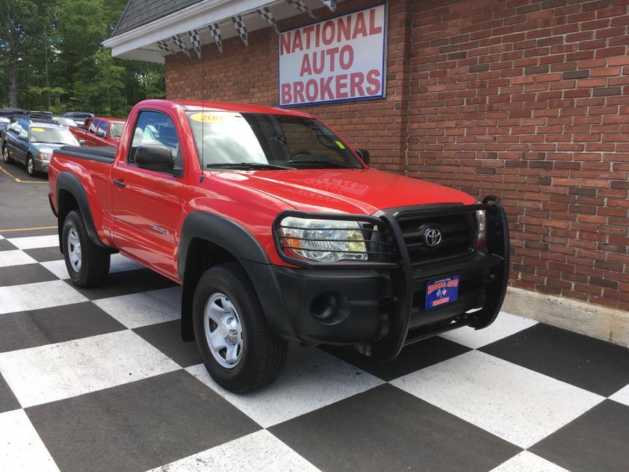 2008 Toyota Tacoma 4WD Reg Cab Manual, available for sale in Waterbury, Connecticut | National Auto Brokers, Inc.. Waterbury, Connecticut