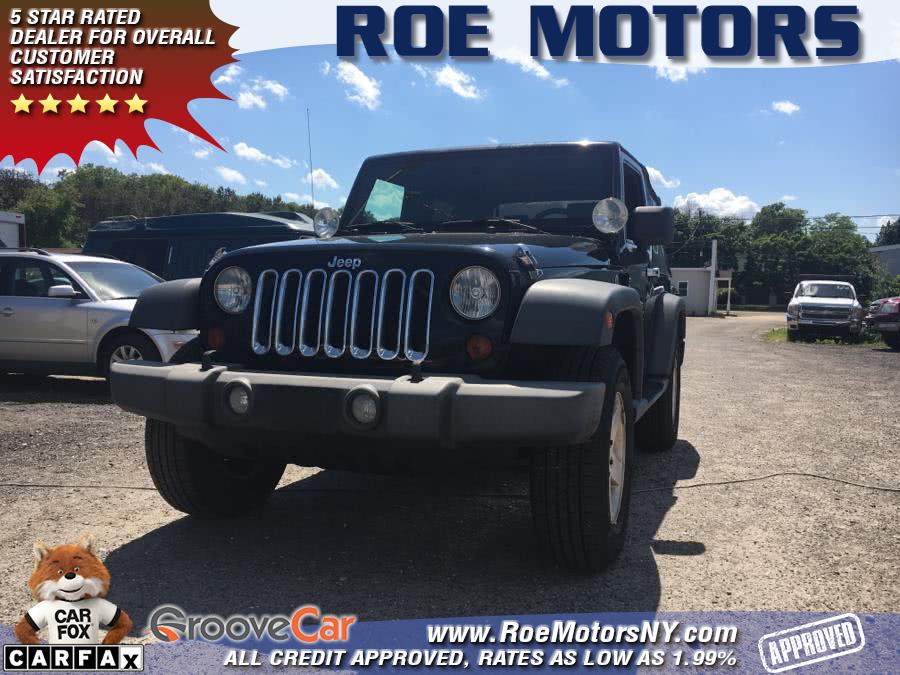 2009 Jeep Wrangler 4WD 2dr X, available for sale in Shirley, New York | Roe Motors Ltd. Shirley, New York
