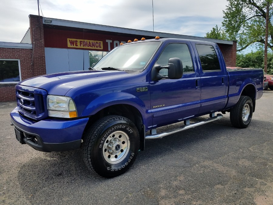 2003 Ford Super Duty F-350 SRW 7.3 DIESEL 4WD XLT Crew Cab, available for sale in East Windsor, Connecticut | Toro Auto. East Windsor, Connecticut
