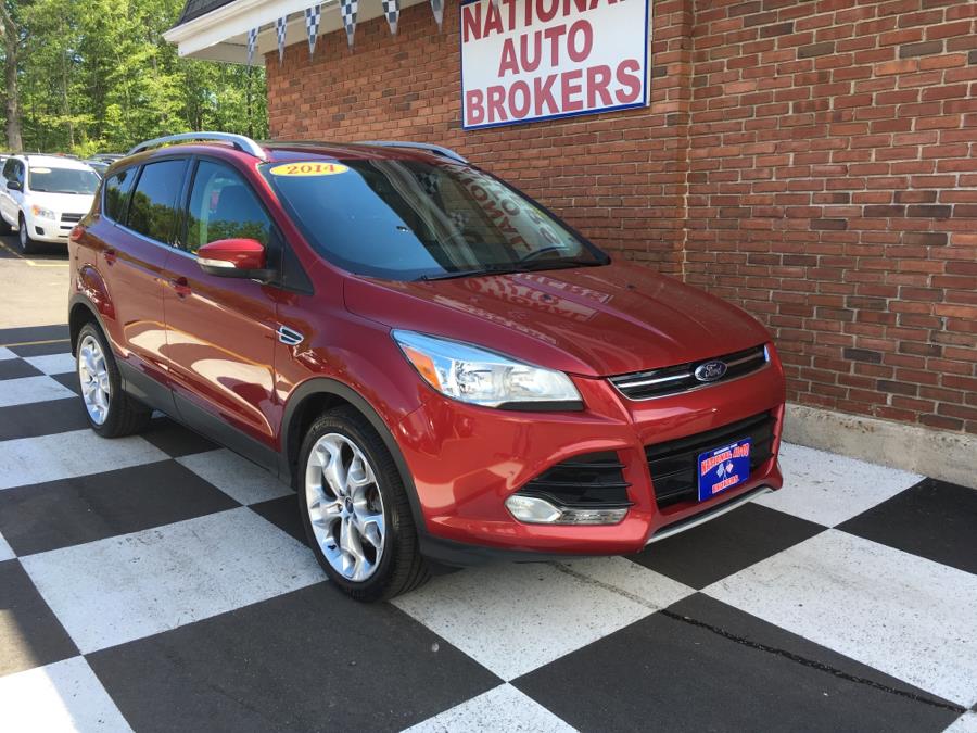 2014 Ford Escape 4WD 4dr Titanium, available for sale in Waterbury, Connecticut | National Auto Brokers, Inc.. Waterbury, Connecticut