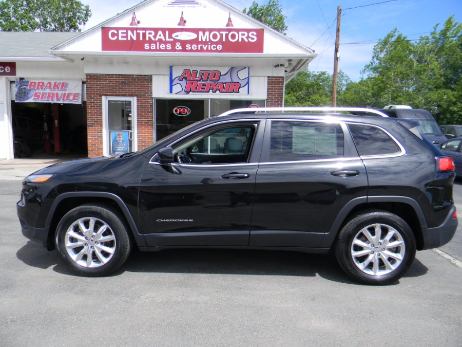 2014 Jeep Cherokee 4WD 4dr Limited, available for sale in Southborough, Massachusetts | M&M Vehicles Inc dba Central Motors. Southborough, Massachusetts