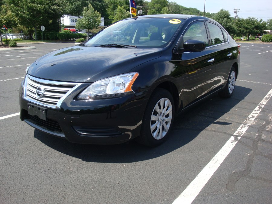 2014 Nissan Sentra 4dr Sdn I4 CVT SV, available for sale in New Britain, Connecticut | Universal Motors LLC. New Britain, Connecticut