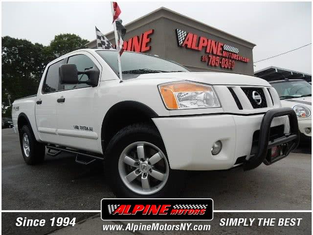 2012 Nissan Titan 4WD Crew Cab SWB PRO-4X, available for sale in Wantagh, New York | Alpine Motors Inc. Wantagh, New York