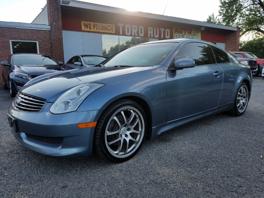 2006 Infiniti G35 Coupe Coupe 6 Speed Manual, available for sale in East Windsor, Connecticut | Toro Auto. East Windsor, Connecticut
