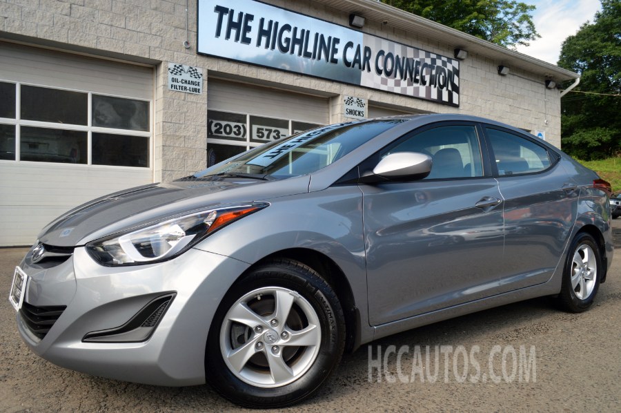 2015 Hyundai Elantra 4dr Sdn Auto SE, available for sale in Waterbury, Connecticut | Highline Car Connection. Waterbury, Connecticut
