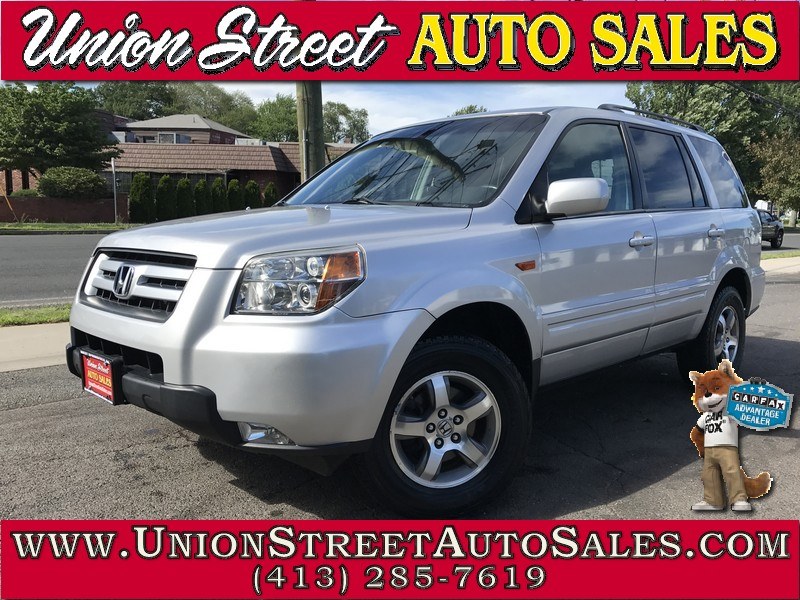 2007 Honda Pilot 4WD 4dr EX-L, available for sale in West Springfield, Massachusetts | Union Street Auto Sales. West Springfield, Massachusetts