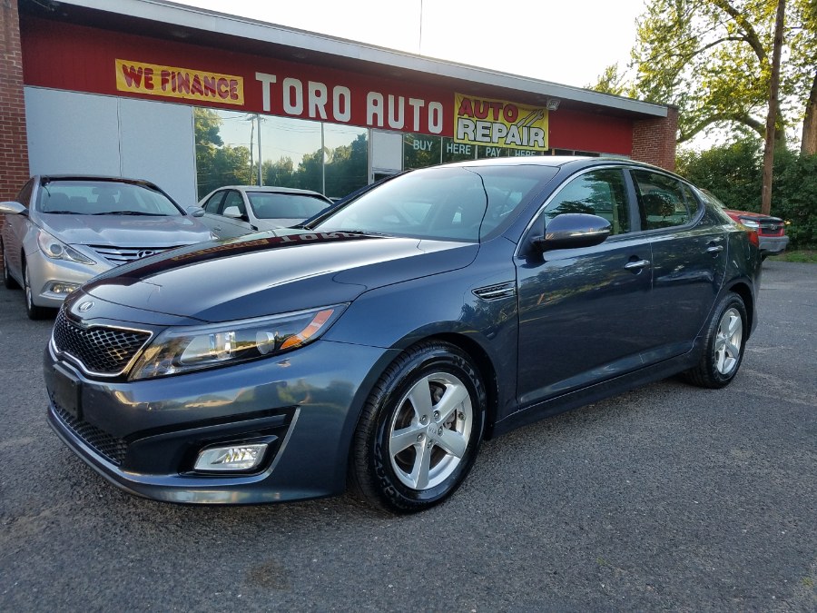 2015 Kia Optima 4dr Sdn LX, available for sale in East Windsor, Connecticut | Toro Auto. East Windsor, Connecticut
