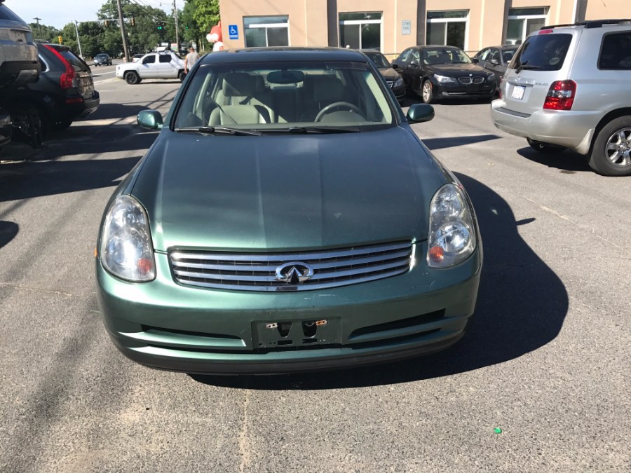 2003 Infiniti G35 Sedan 4dr Sdn Auto w/Leather, available for sale in Raynham, Massachusetts | J & A Auto Center. Raynham, Massachusetts