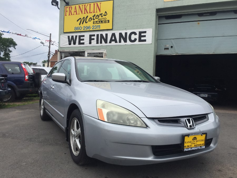 2005 Honda Accord Sdn NAVIGATION, available for sale in Hartford, Connecticut | Franklin Motors Auto Sales LLC. Hartford, Connecticut