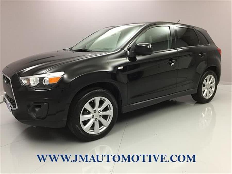 2015 Mitsubishi Outlander Sport AWD 4dr CVT 2.4 ES, available for sale in Naugatuck, Connecticut | J&M Automotive Sls&Svc LLC. Naugatuck, Connecticut