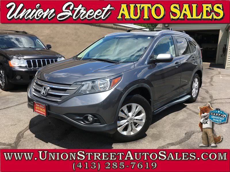 2012 Honda CR-V 4WD 5dr EX-L w/Navi, available for sale in West Springfield, Massachusetts | Union Street Auto Sales. West Springfield, Massachusetts