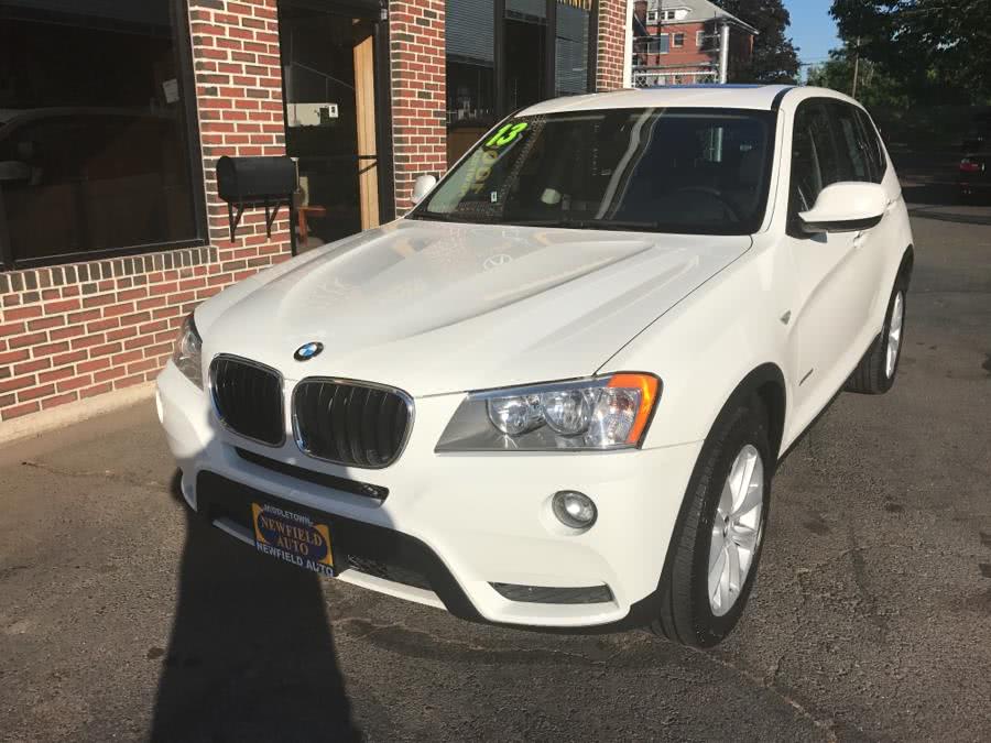 2013 BMW X3 AWD 4dr xDrive28i, available for sale in Middletown, Connecticut | Newfield Auto Sales. Middletown, Connecticut