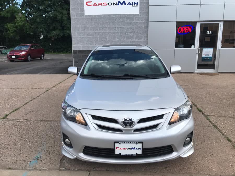 2011 Toyota Corolla 4dr Sdn Auto S (Natl), available for sale in Manchester, Connecticut | Carsonmain LLC. Manchester, Connecticut