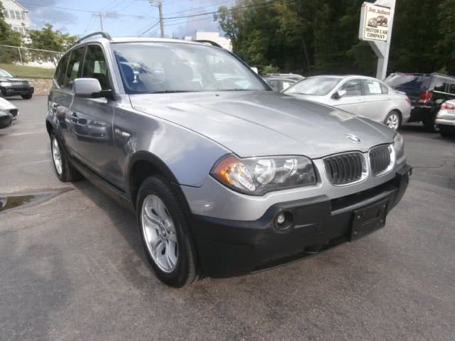 2005 BMW X3 X3 4dr AWD 3.0i, available for sale in Waterbury, Connecticut | Jim Juliani Motors. Waterbury, Connecticut