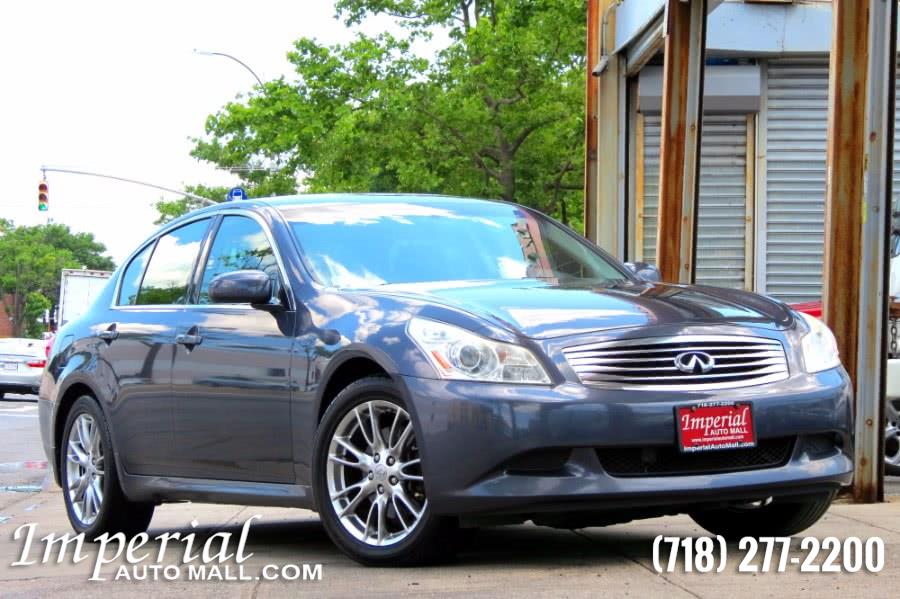 2008 Infiniti G35 Sedan S 4dr x AWD, available for sale in Brooklyn, New York | Imperial Auto Mall. Brooklyn, New York
