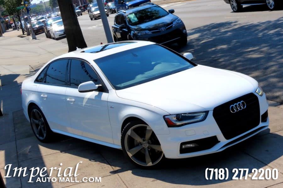 2014 Audi A4 4dr Sdn. S Line. CVT FrontTrak 2.0T Premium Plus, available for sale in Brooklyn, New York | Imperial Auto Mall. Brooklyn, New York