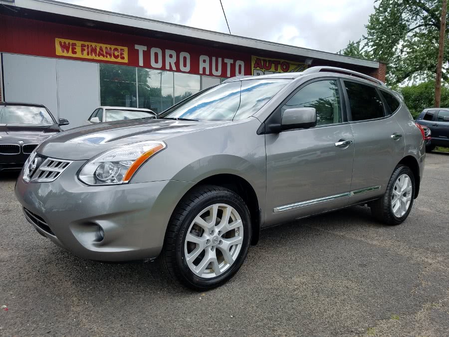 2013 Nissan Rogue AWD SL W/Leather GPS Roof, available for sale in East Windsor, Connecticut | Toro Auto. East Windsor, Connecticut