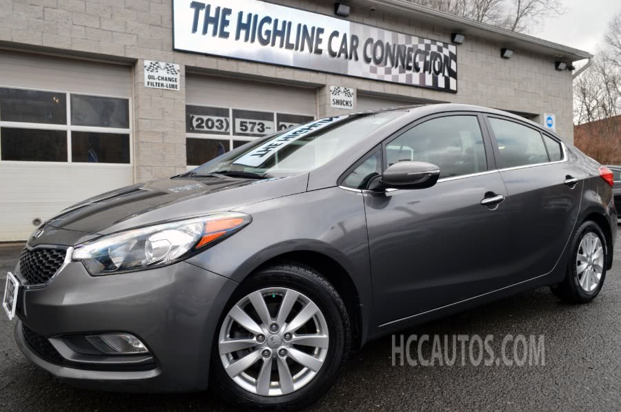 2014 Kia Forte 4dr Sdn Auto EX, available for sale in Waterbury, Connecticut | Highline Car Connection. Waterbury, Connecticut