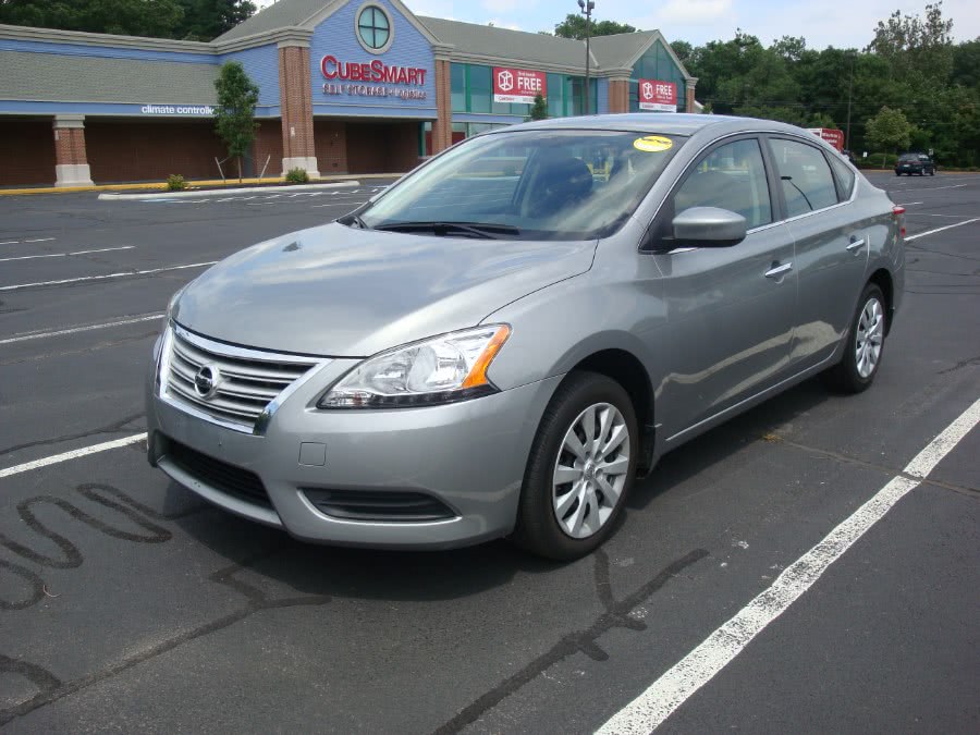 2014 Nissan Sentra 4dr Sdn I4 CVT SV - Clean Carfax/ One Owner, available for sale in New Britain, Connecticut | Universal Motors LLC. New Britain, Connecticut