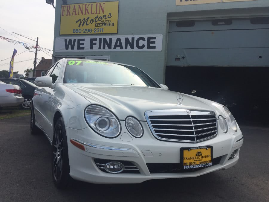 2007 Mercedes-Benz E-Class 4dr Sdn 5.5L 4MATIC AWD, available for sale in Hartford, Connecticut | Franklin Motors Auto Sales LLC. Hartford, Connecticut