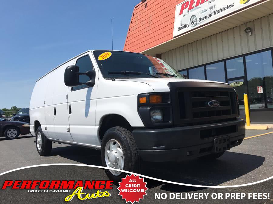 2010 Ford Econoline Cargo Van E-150 Commercial, available for sale in Bohemia, New York | Performance Auto Inc. Bohemia, New York