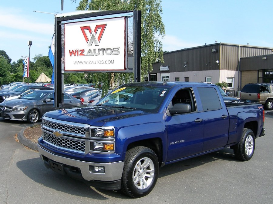2014 Chevrolet Silverado 1500 4WD Crew Cab 153.0" LT w/1LT, available for sale in Stratford, Connecticut | Wiz Leasing Inc. Stratford, Connecticut