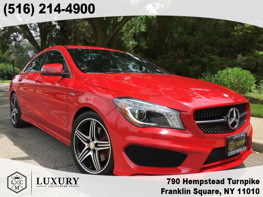 2015 Mercedes-Benz CLA-Class 4dr Sdn CLA 250 FWD, available for sale in Franklin Square, New York | Luxury Motor Club. Franklin Square, New York
