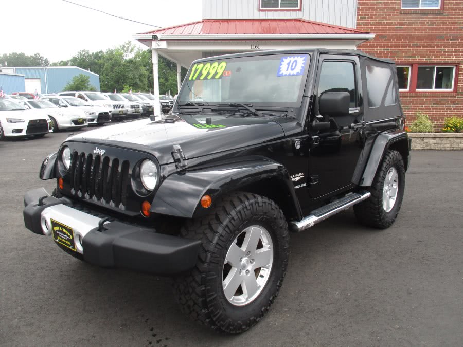 2010 Jeep Wrangler 4WD 2dr Sahara, available for sale in South Windsor, Connecticut | Mike And Tony Auto Sales, Inc. South Windsor, Connecticut