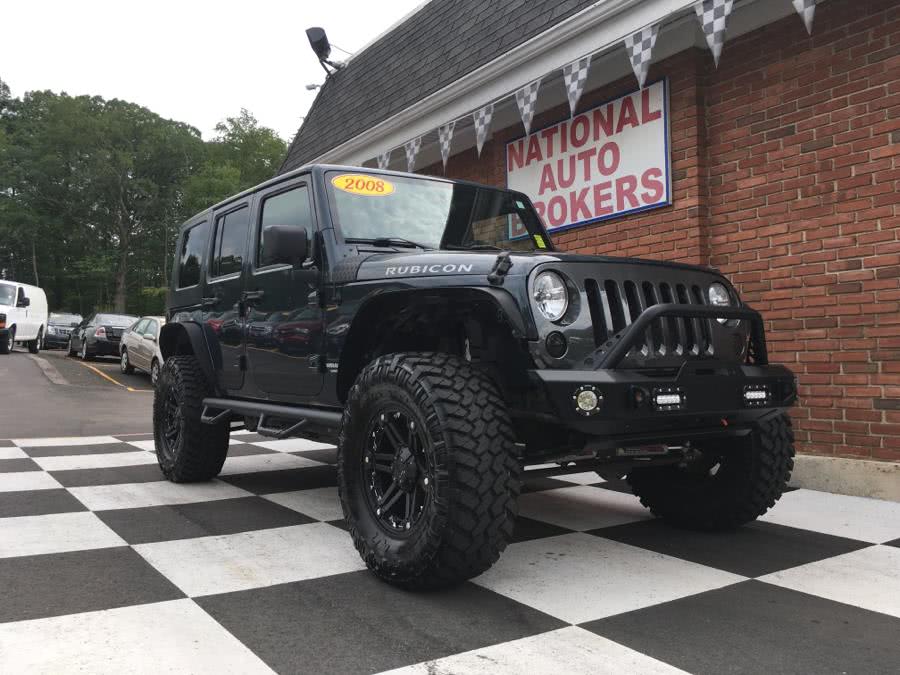 2008 Jeep Wrangler 4WD 4dr Unlimited Rubicon, available for sale in Waterbury, Connecticut | National Auto Brokers, Inc.. Waterbury, Connecticut