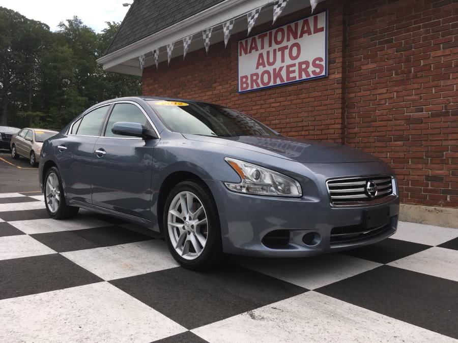 2012 Nissan Maxima 4dr Sdn 3.5 S, available for sale in Waterbury, Connecticut | National Auto Brokers, Inc.. Waterbury, Connecticut