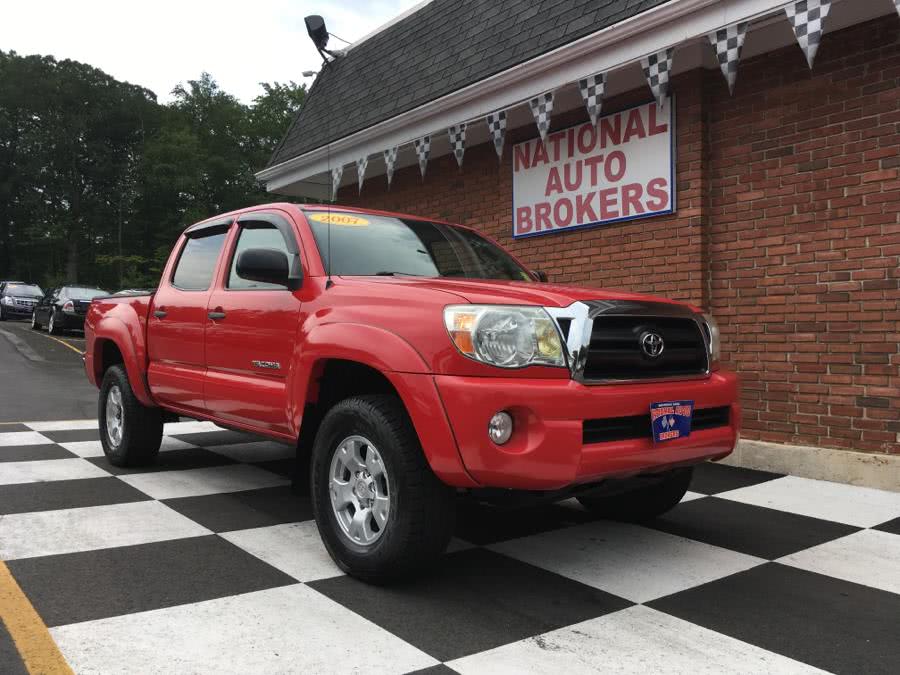 2007 Toyota Tacoma 4WD Double Cab V6 AT, available for sale in Waterbury, Connecticut | National Auto Brokers, Inc.. Waterbury, Connecticut