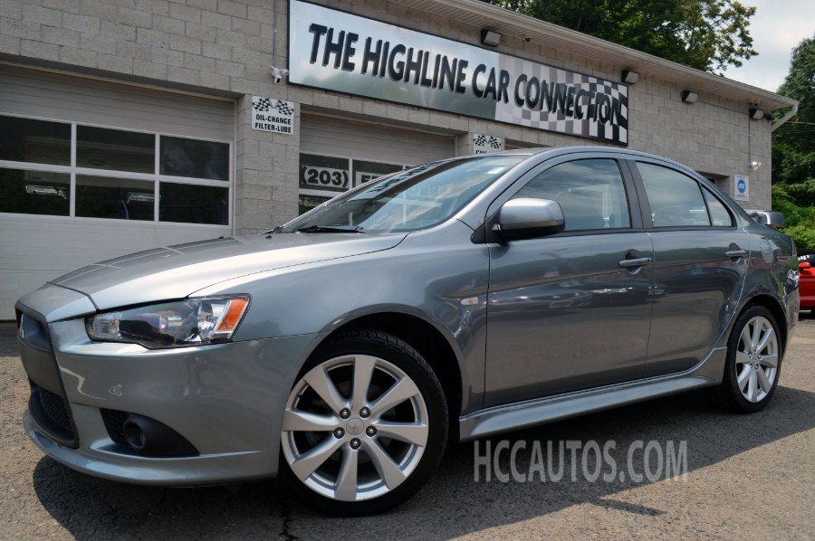2012 Mitsubishi Lancer 4dr Sdn CVT GT FWD, available for sale in Waterbury, Connecticut | Highline Car Connection. Waterbury, Connecticut